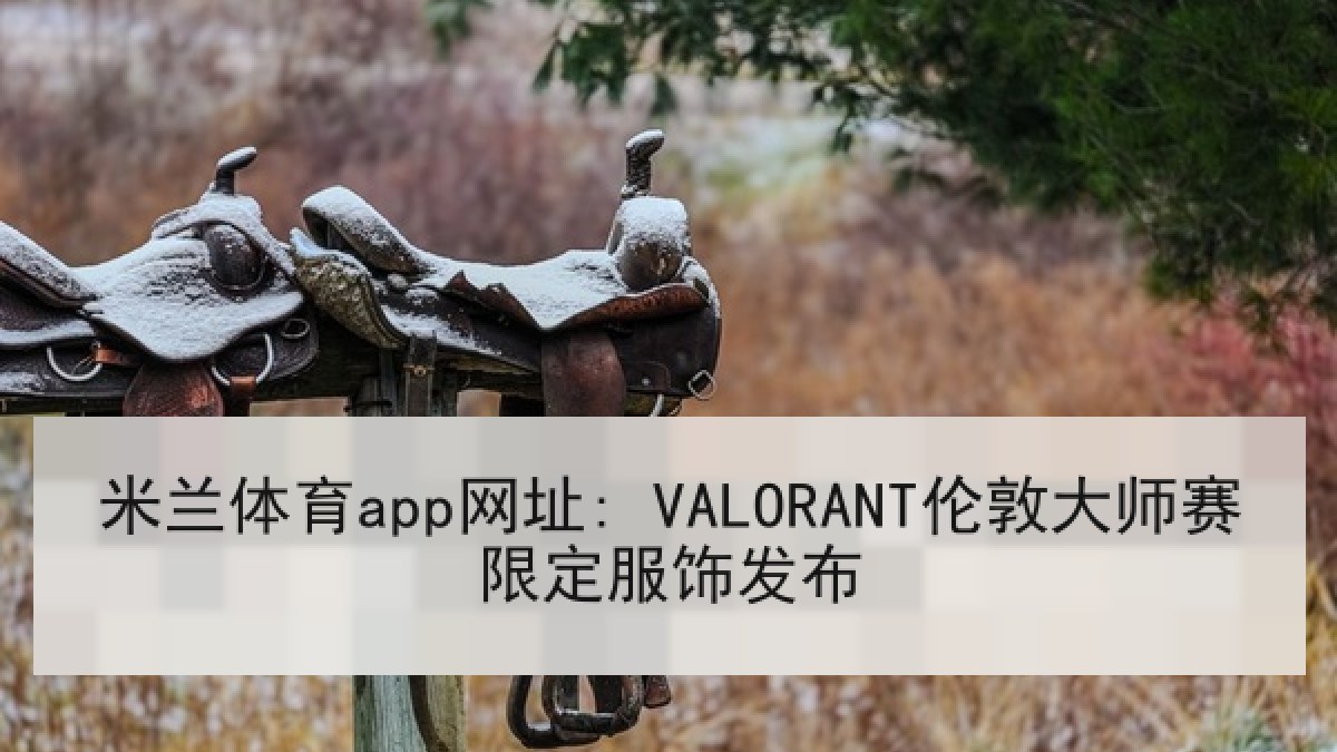 米兰体育app网址: VALORANT伦敦大师赛限定服饰发布 米兰体育app网址: VALORANT伦敦大师赛限定服饰发布